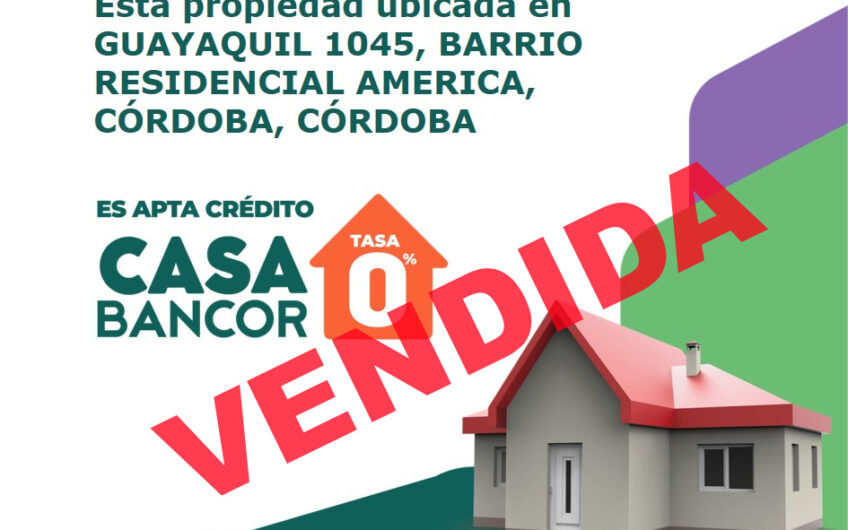Oportunidad! Hermosa Casa en Barrio Residencial América